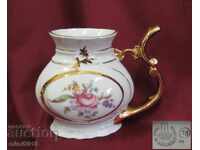 Star Porcelain Fider 24 carat gold plating