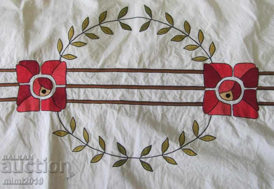 Art Deco Hand Embroidery Furniture Cover with price 60.00 BGN | € 30.68 Art Deco Hand Embroidery Furniture Cover with price 60.00 BGN | € 30.68