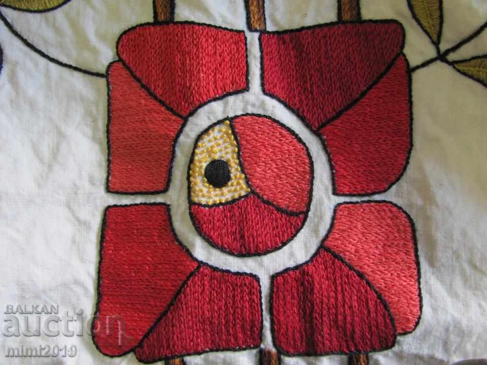 Art Deco Hand Embroidery Furniture Cover - 5 Art Deco Hand Embroidery Furniture Cover - 5