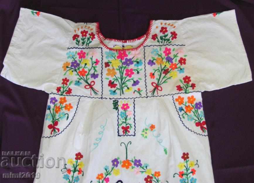 19th Century Folk Art Hand Sewn Women's Shirt with price 84.00 BGN | € 42.95
