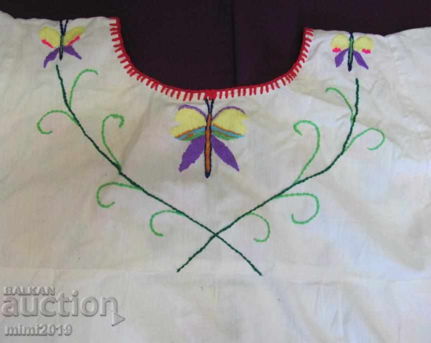 19th Century Folk Art Hand Sewn Women's Shirt - 7