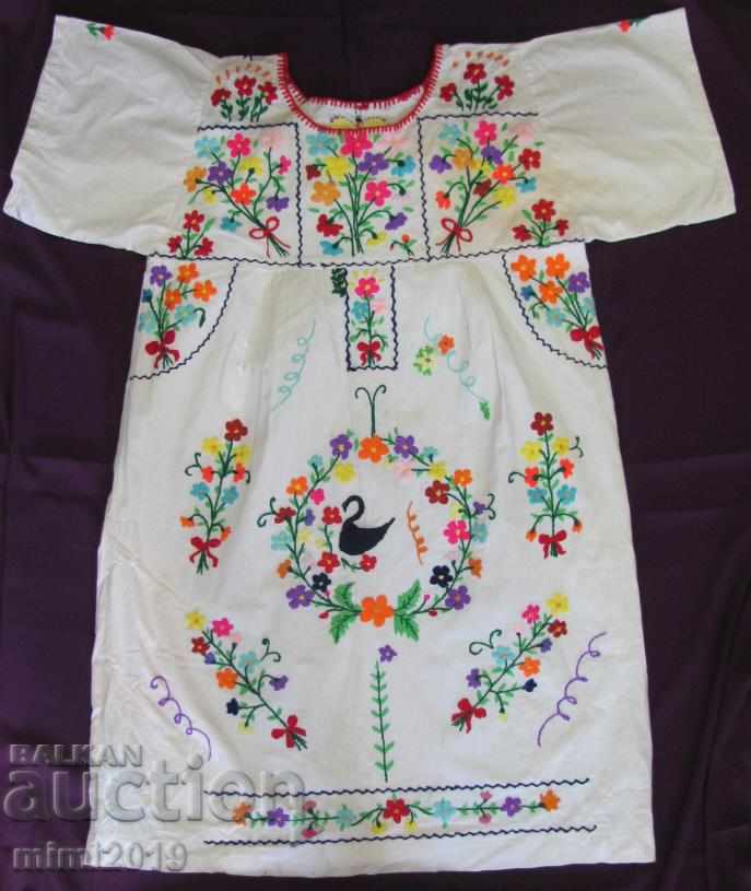 19th Century Folk Art Hand Sewn Women's Shirt