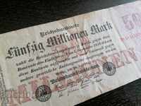 Bancnota Reich - Germania - 50 000 000 de mărci | 1923.