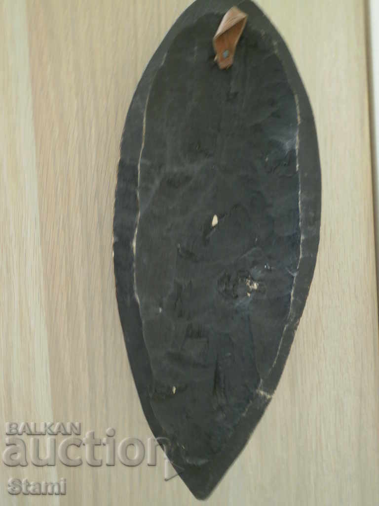 Delivery of African copper inlay mask-medium-12 Delivery of African copper inlay mask-medium-12