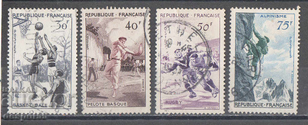 1956. Γαλλία. Αθλητικές ιστορίες.