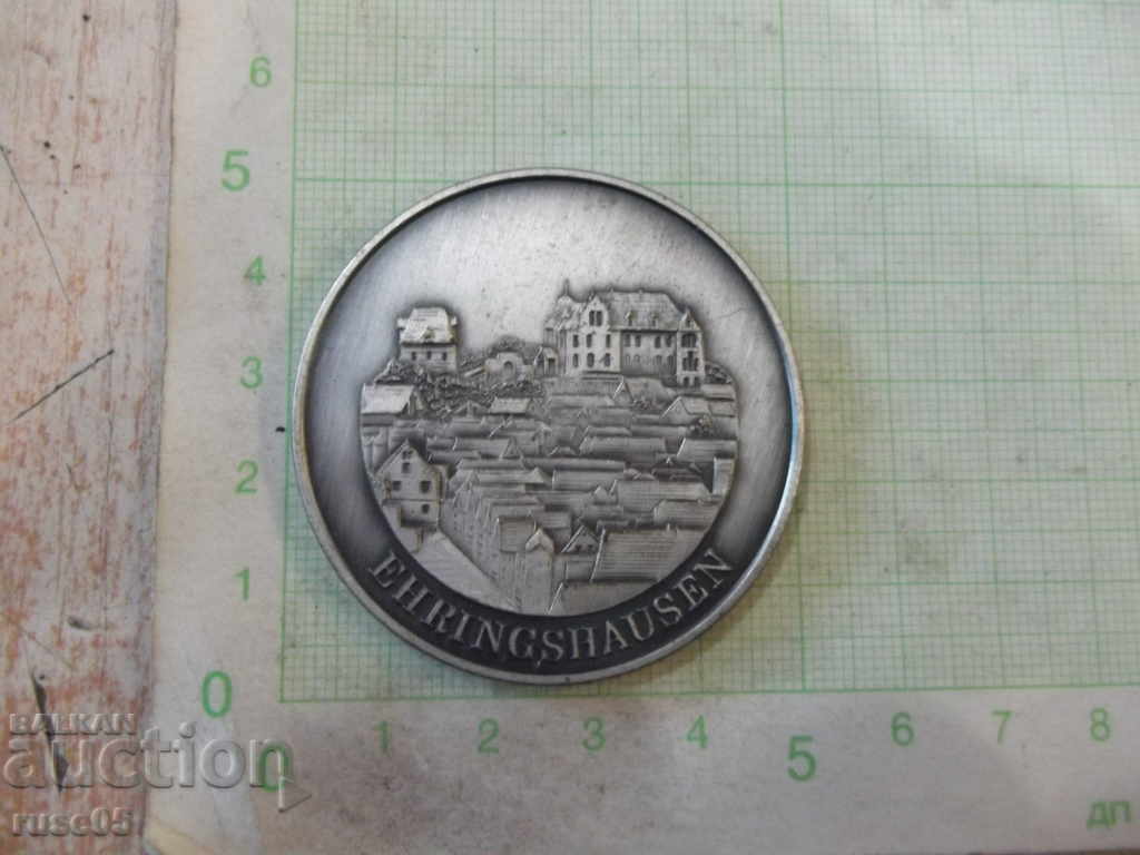 Delivery of EHRINGSHAUSEN plaque with box Delivery of EHRINGSHAUSEN plaque with box