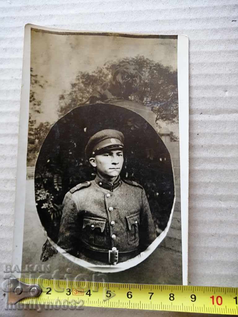 Delivery of Military photo photography portrait of the 30's