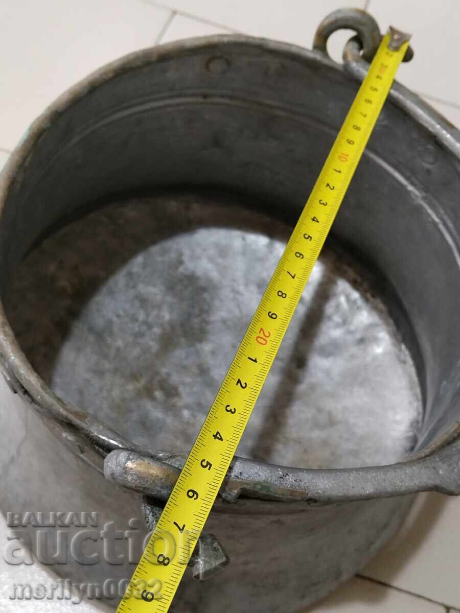 Old copper cauldron, cauldron, copper, copper - 6