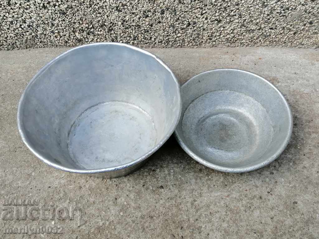 Aluminum hubcaps for an old scale, balance scale, weight scale - 7