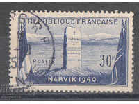 1952. France. 12th Anniversary of the Battle of Narvik.