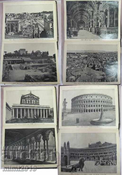 1895 Art Nouveau Photo Album Ricordo Di Roma - 5 1895 Art Nouveau Photo Album Ricordo Di Roma - 5
