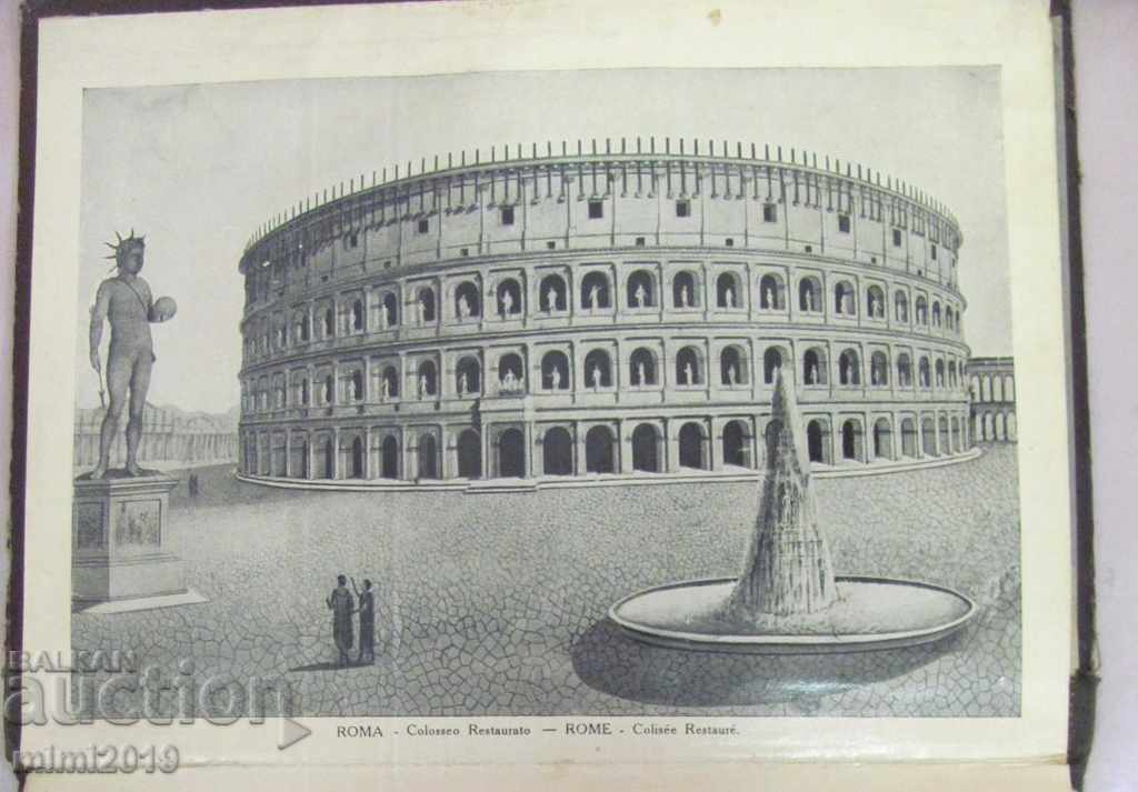 1895 Art Nouveau Photo Album Ricordo Di Roma - 6 1895 Art Nouveau Photo Album Ricordo Di Roma - 6