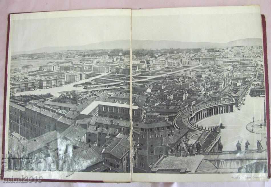 Δημοπρασία 1895 Art Nouveau Άλμπουμ φωτογραφιών Ricordo Di Roma Δημοπρασία 1895 Art Nouveau Άλμπουμ φωτογραφιών Ricordo Di Roma