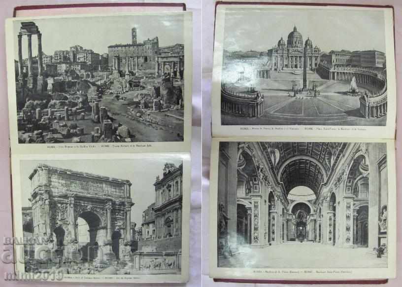 1895 Art Nouveau Άλμπουμ φωτογραφιών Ricordo Di Roma - 5 1895 Art Nouveau Άλμπουμ φωτογραφιών Ricordo Di Roma - 5