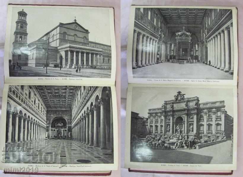 1895 Art Nouveau Άλμπουμ φωτογραφιών Ricordo Di Roma - 7 1895 Art Nouveau Άλμπουμ φωτογραφιών Ricordo Di Roma - 7