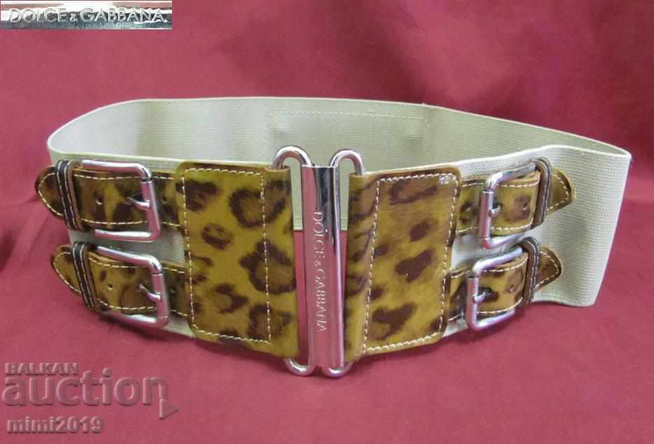 60's Old Original Dolce Gabbana Women's Belt Rare