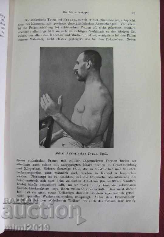Auction 1931 Book Korperbau und Charakter Germany Auction 1931 Book Korperbau und Charakter Germany