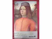 Luxury Calendar - 81 years. Famous Renaissance Artists