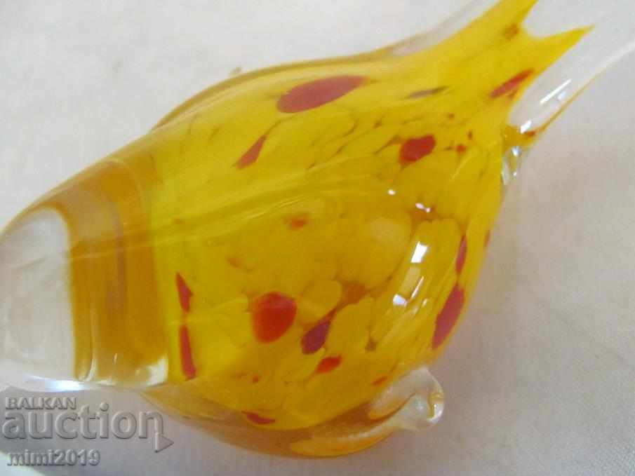 Delivery of Antique Murano Crystal Glass Figure - Bird Delivery of Antique Murano Crystal Glass Figure - Bird