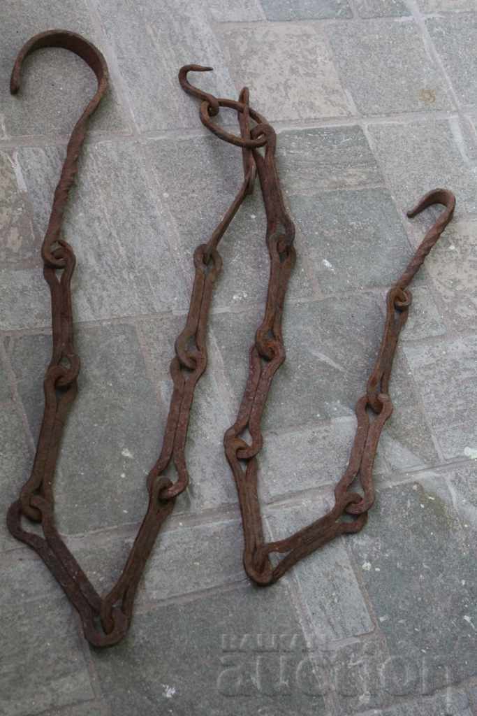 . OLD LARGE FORGED CHANG CHUCK CHAIN