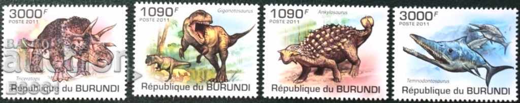 Pura Brands Fauna Dinosaurs 2011 Burundi