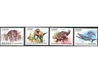 Чисти марки  Фауна Динозаври 2011  от Бурунди