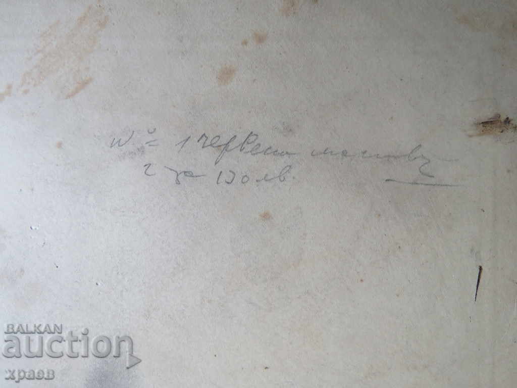 OLD PHOTO - CARDBOARD - DATSOV - SOFIA - 0610 - 5 OLD PHOTO - CARDBOARD - DATSOV - SOFIA - 0610 - 5