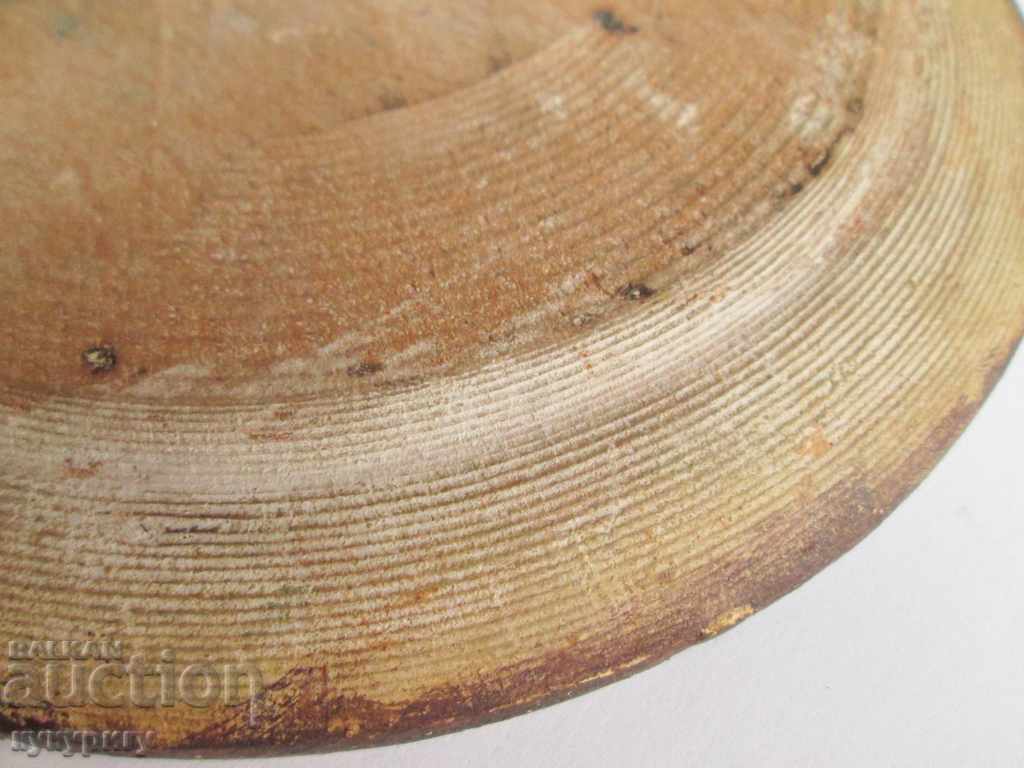 Old drawing painting rural landscape oil on wooden plate - 7 Old drawing painting rural landscape oil on wooden plate - 7