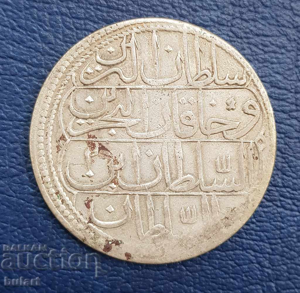 ОСМАНСКА ИМПЕРИЯ 40 ПАРА 1187 OTTOMAN EMPIRE SILVER COIN с цена 120.00 лв. | € 61.36 ОСМАНСКА ИМПЕРИЯ 40 ПАРА 1187 OTTOMAN EMPIRE SILVER COIN с цена 120.00 лв. | € 61.36