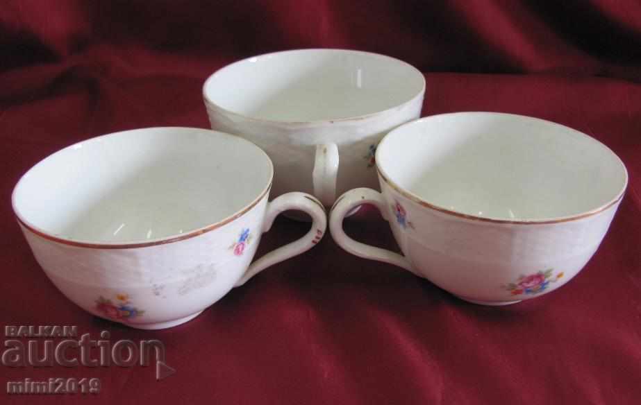 Old Meissen Porcelain Cups 3 pcs. with price 54.00 BGN | € 27.61 Old Meissen Porcelain Cups 3 pcs. with price 54.00 BGN | € 27.61