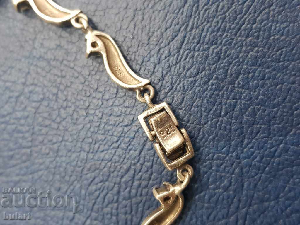 925 SILVER BRACELET WITH STONES SILVER Bracelet - 5 925 SILVER BRACELET WITH STONES SILVER Bracelet - 5