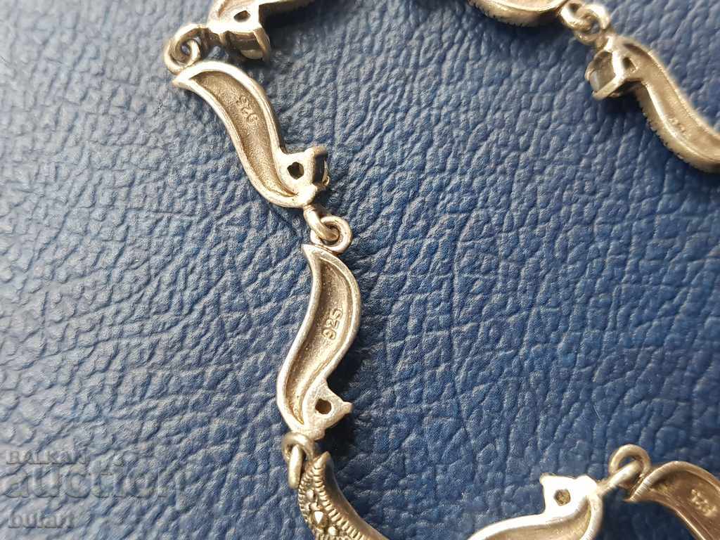 925 SILVER BRACELET WITH STONES SILVER Bracelet - 6 925 SILVER BRACELET WITH STONES SILVER Bracelet - 6