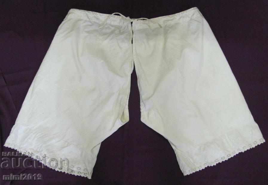 Auction 19th Century Victorian Style Ladies Panties with Lace Auction 19th Century Victorian Style Ladies Panties with Lace