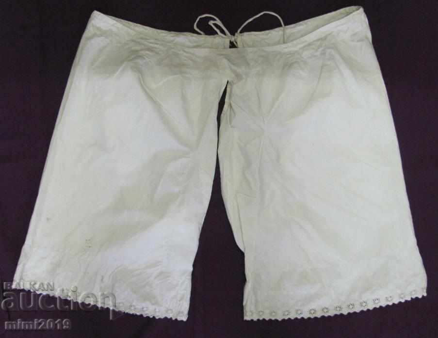 19th Century Victorian Style Ladies Panties with Lace