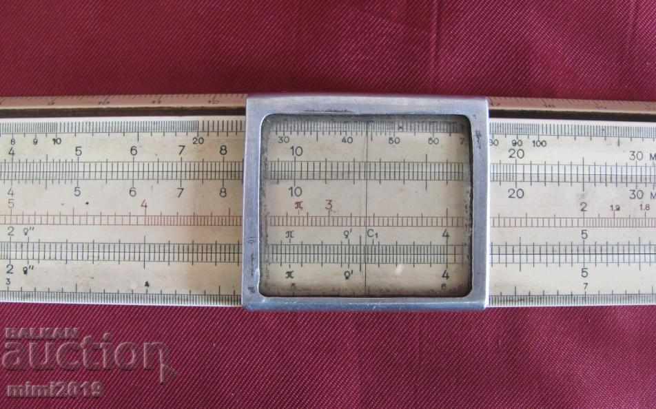 Delivery of World War II Faber Castell Logarithmic Line