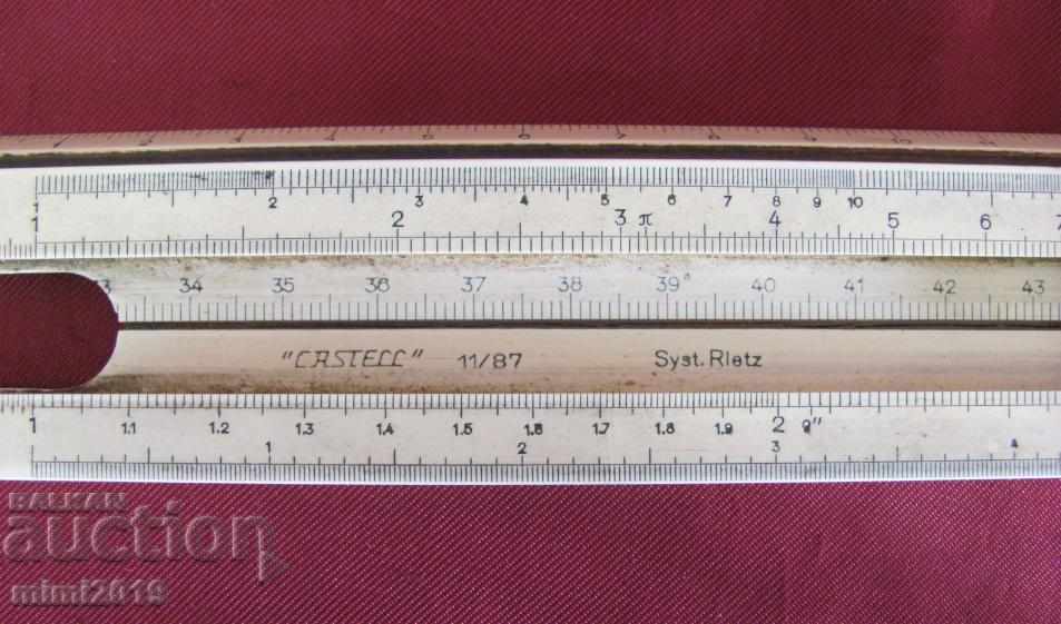 World War II Faber Castell Logarithmic Line - 7