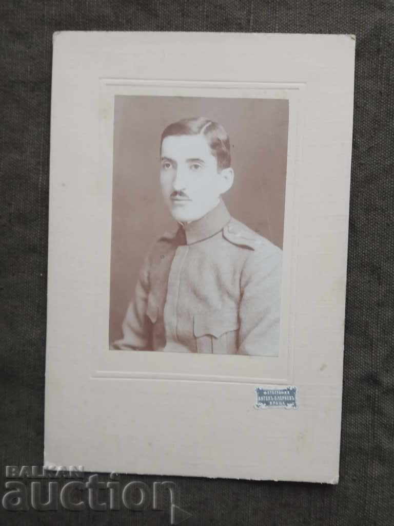 reserve lieutenant Tosho 1918 - photography Angel Chernev Vratsa