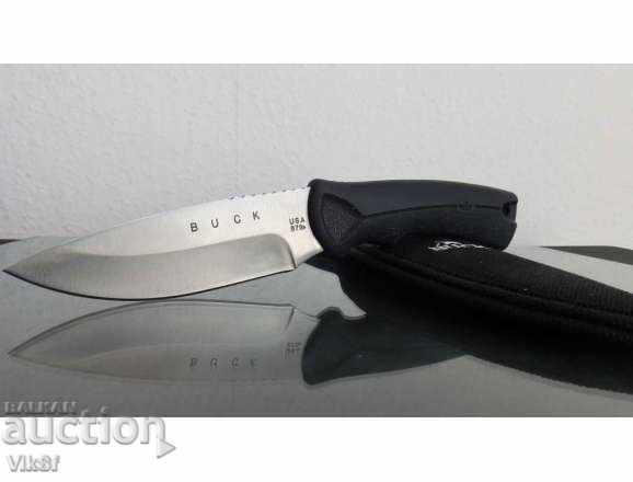 Hunting knife BUCK 679 steel 420 hs, dimensions 104x220 mm