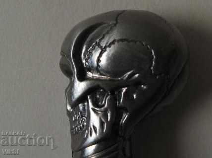 Skull walking stick + hidden dagger (REPLY 1815) - 5 Skull walking stick + hidden dagger (REPLY 1815) - 5