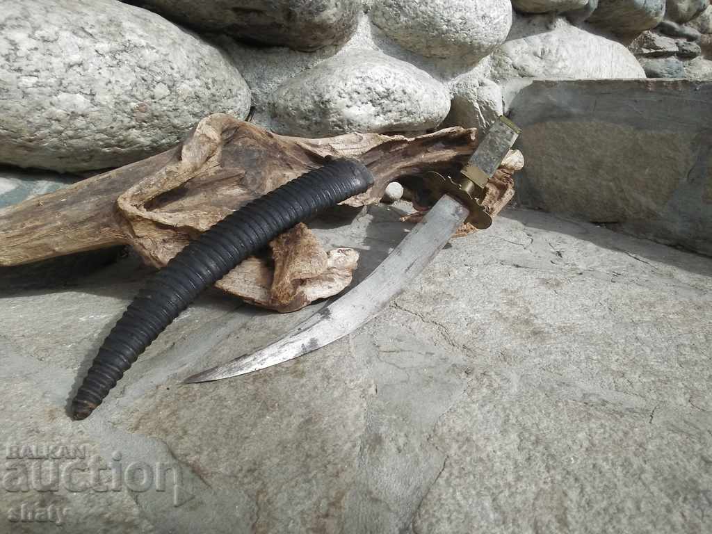 Old African dagger. with price 85.00 BGN | € 43.46