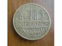 FRANTA 10 FRANC 1980