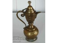 Old brass Turkish kettle for Turkish coffee-300 ml.