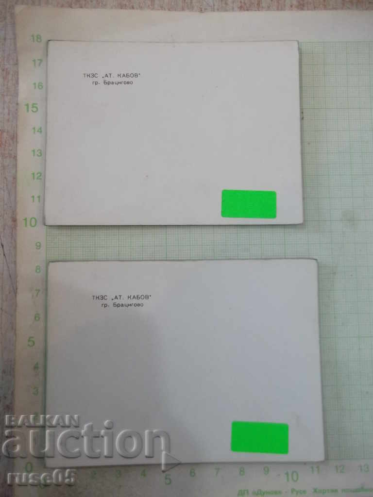 Παρτίδα 2 τεμ. στερεοφωνικών καρτών με τιμή 3.00 BGN | € 1.53 Παρτίδα 2 τεμ. στερεοφωνικών καρτών με τιμή 3.00 BGN | € 1.53