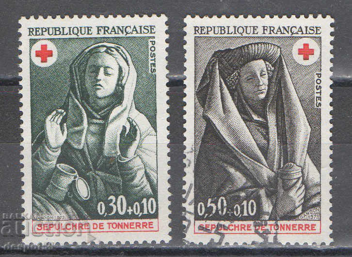 1973. Franța. Crucea Roșie.