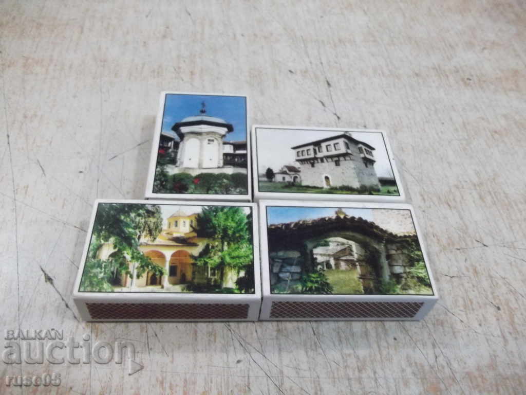 Auction Lot of 4 pcs. bulgarian matches - 1 Auction Lot of 4 pcs. bulgarian matches - 1