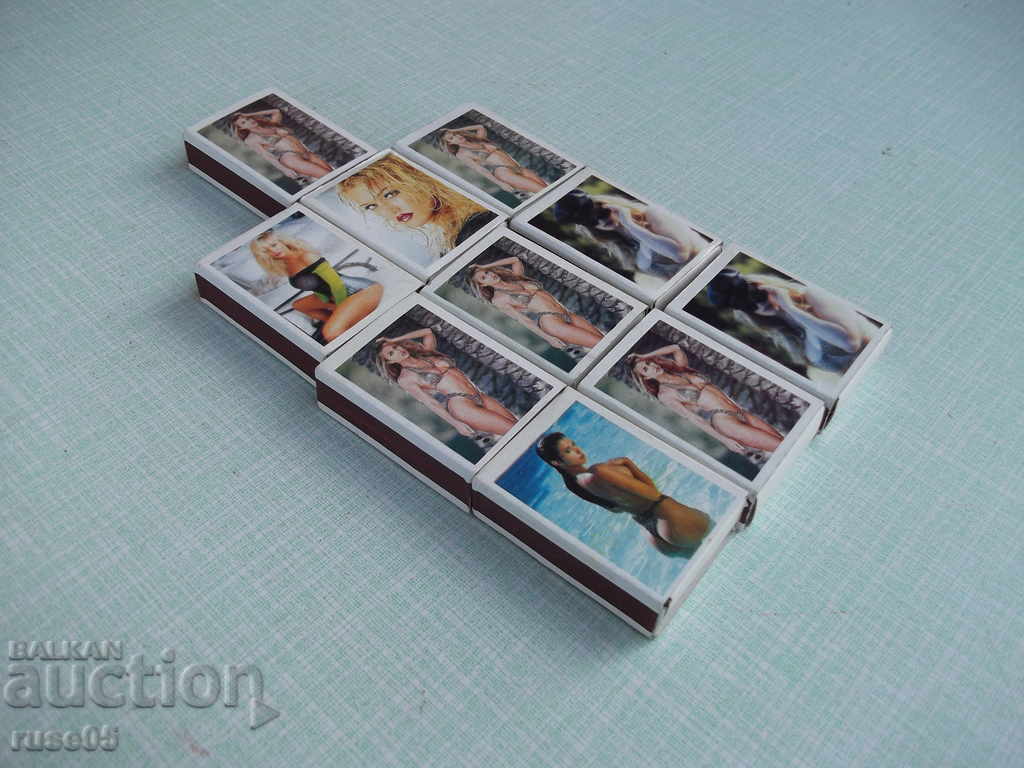Auction  Lot of 10 pcs. Bulgarian matches