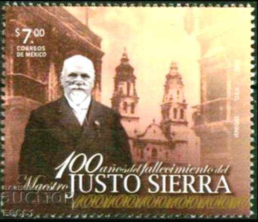 Pure Μάρκα Justo Sierra Mendes Writer 2012 από το Μεξικό.