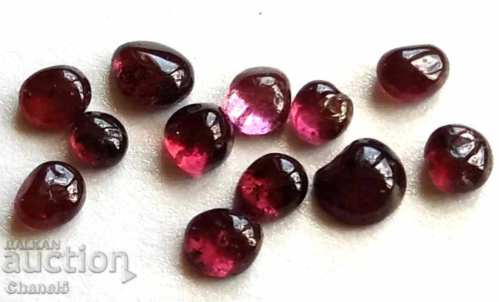 NATHETIC Pomegranates, RODONITE - 12 pcs. Cabochon (173) with price 16.00 BGN | € 8.18 NATHETIC Pomegranates, RODONITE - 12 pcs. Cabochon (173) with price 16.00 BGN | € 8.18