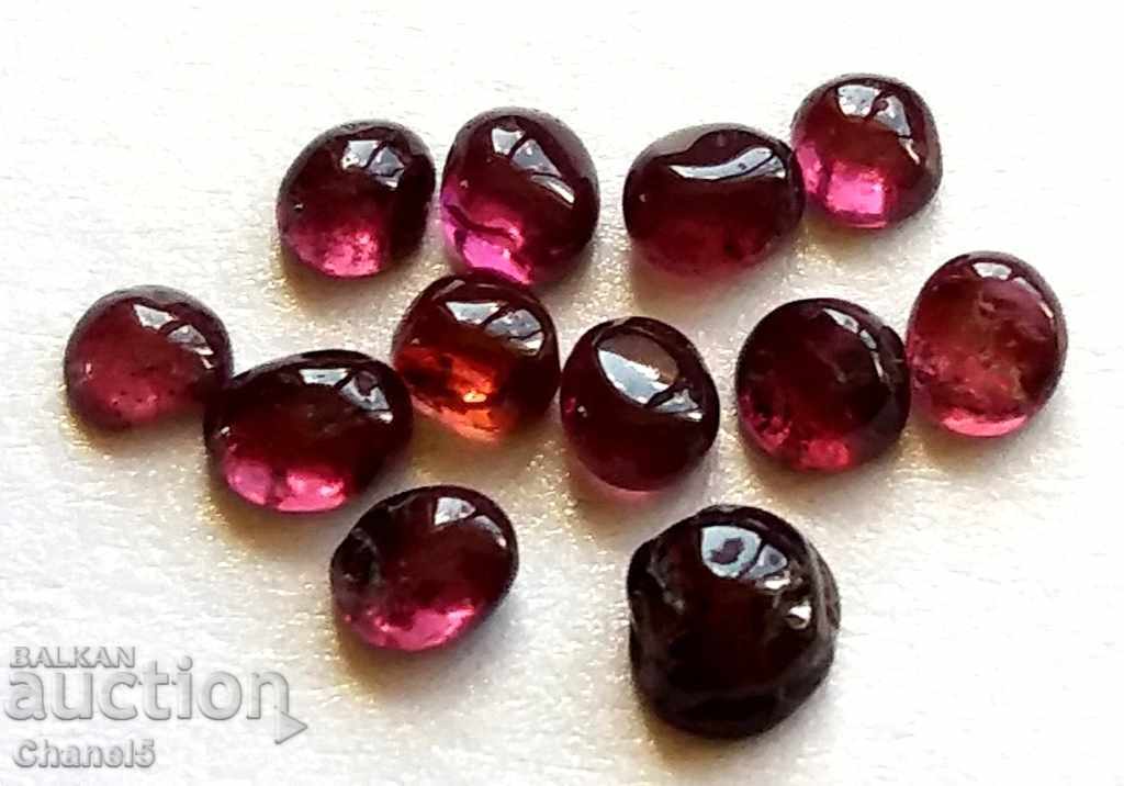 NATHETIC Pomegranates, RODONITE - 12 pcs. Cabochon (179) with price 16.00 BGN | € 8.18 NATHETIC Pomegranates, RODONITE - 12 pcs. Cabochon (179) with price 16.00 BGN | € 8.18