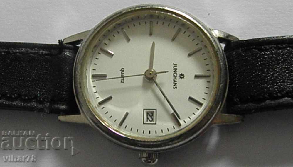 Auction WOMEN'S QUARTZ CLOCK JUNGHANS Auction WOMEN'S QUARTZ CLOCK JUNGHANS